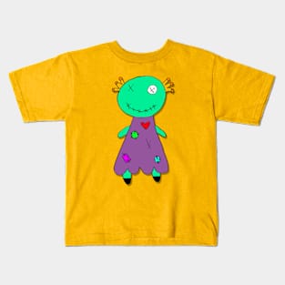 Zombie Girl Kids T-Shirt